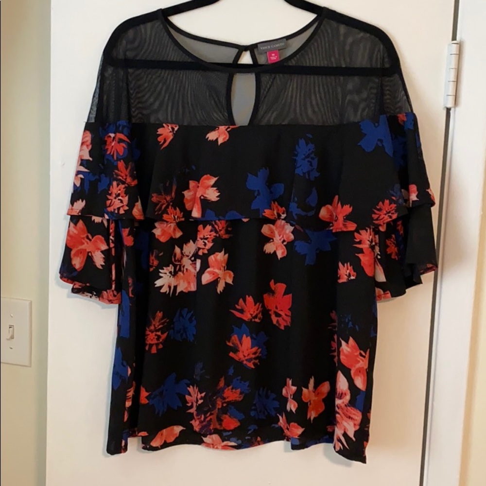 Vince Camuto Floral Shirt